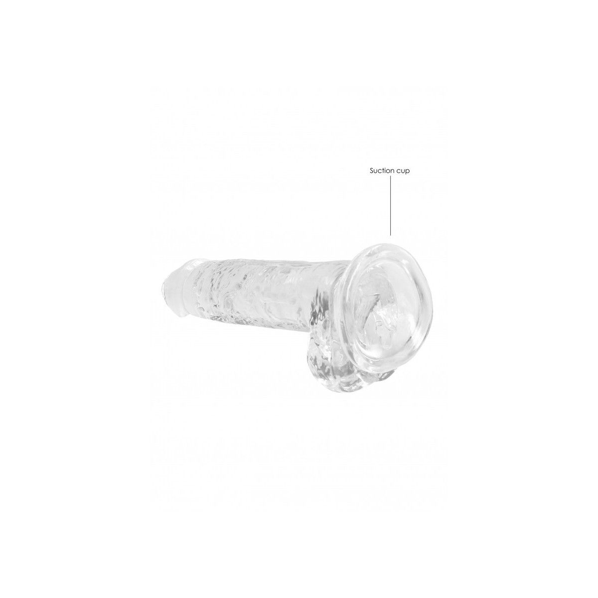 Pene finto con ventosa Realistic Dildo with Balls 17 cm