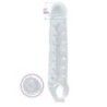 Guaina fallica con anello trasparente 28 cm