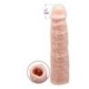 Guaina fallica chiara 22.5 cm - 4 cm solidi