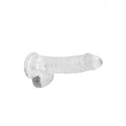 Dildo realistico trasparente 17 cm Dildo realistico trasparente 17 cm