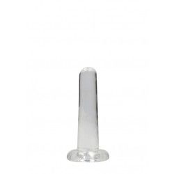 Dildo dritto ventosa trasparente 13,5 cm Dildo dritto ventosa trasparente 13,5 cm