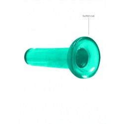 Dildo dritto ventosa verde trasparente 13,5cm Dildo dritto ventosa verde trasparente 13,5cm