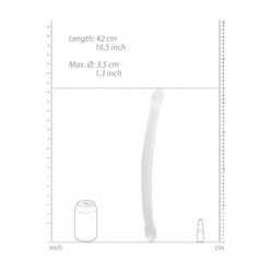 Dildo doppio snake 43 cm trasparente Dildo doppio snake 43 cm trasparente