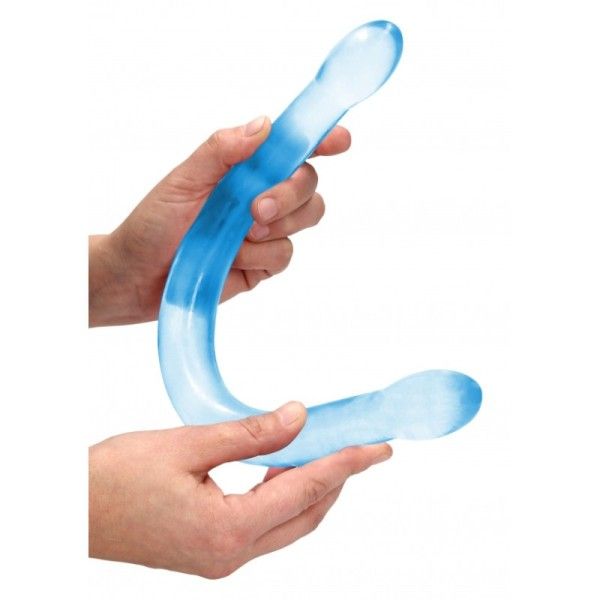 Dildo doppio snake 43 cm azzurro