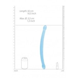 Dildo doppio snake 43 cm azzurro Dildo doppio snake 43 cm azzurro