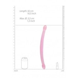 Dildo doppio snake 43 cm rosa Dildo doppio snake 43 cm rosa