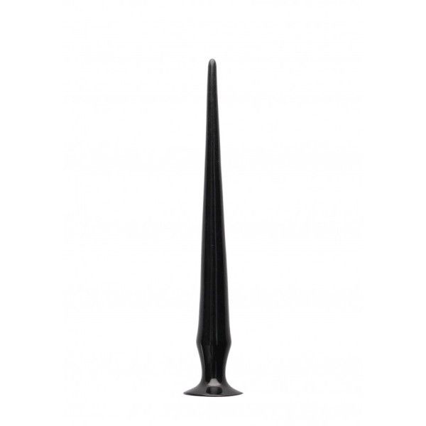 Dildo Anale a punta Spike 42 cm nero
