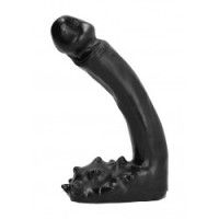Fallo realistico ricurvo 20 cm All Black