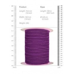 Corda per shibari 100 mt viola Corda per shibari 100 mt viola
