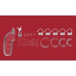 Gabbia Pene 14 cm mod 06 trasparente Gabbia Pene 14 cm mod 06 trasparente