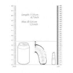 Gabbia Pene con dilatatore uretra 10 cm Gabbia Pene con dilatatore uretra 10 cm