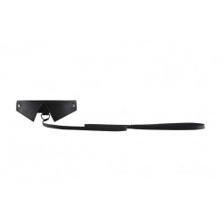 Collare con guinzaglio Exclusive nero Collare con guinzaglio Exclusive nero