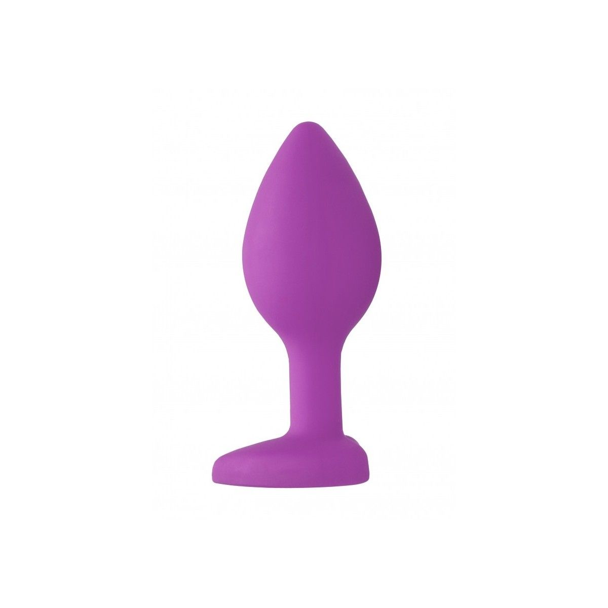 Plug con gioiello Diamond Heart Butt Plug - Regular - Purple