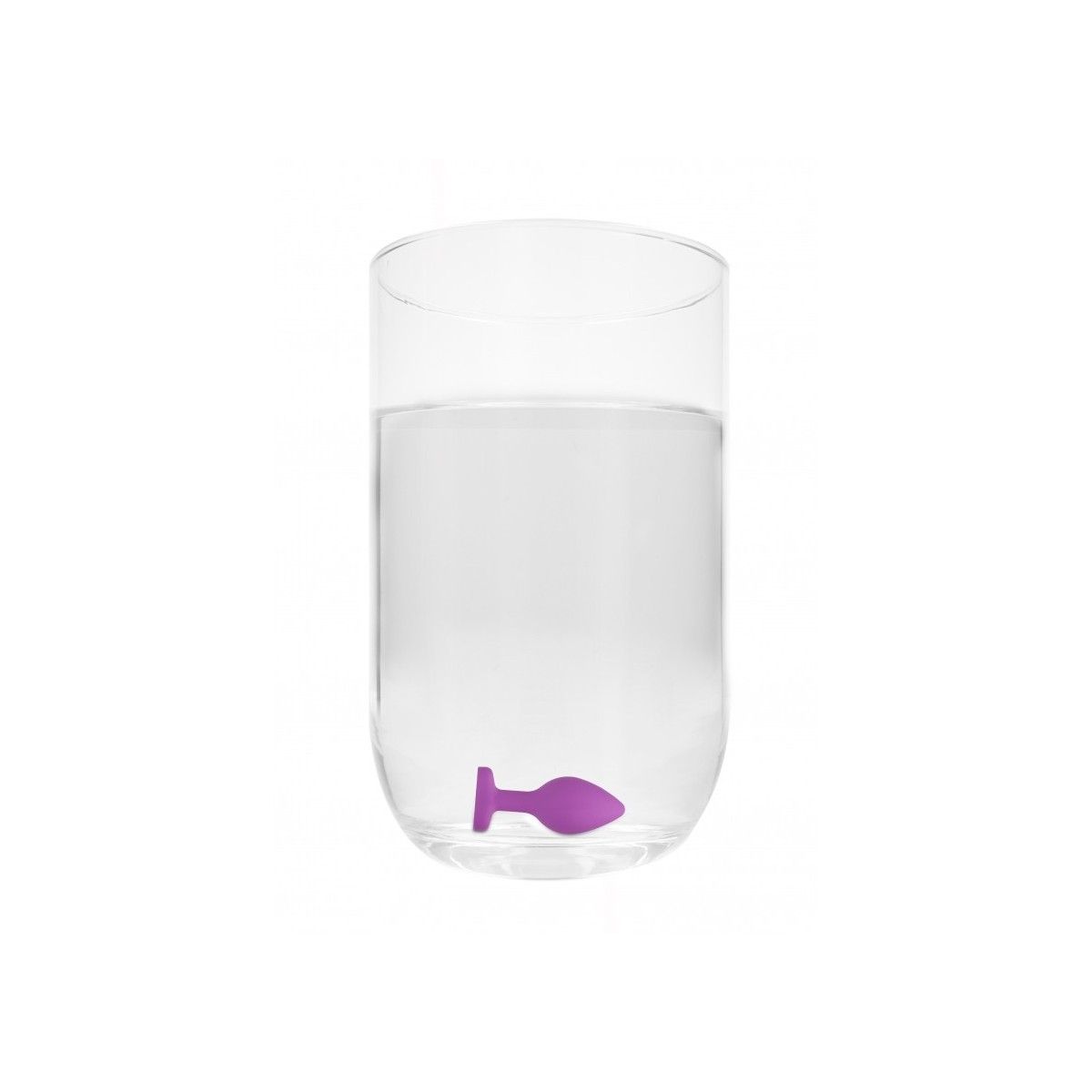 Plug con gioiello Diamond Heart Butt Plug - Regular - Purple