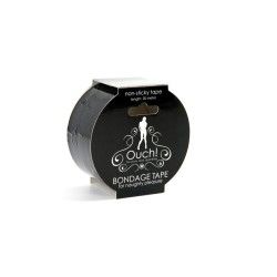 Nastro BDSM non adesivo nero 20 mt Nastro BDSM non adesivo nero 20 mt