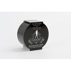 Nastro BDSM non adesivo nero 20 mt Nastro BDSM non adesivo nero 20 mt