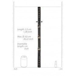 Cintura BDSM con manette e mini vibratore Cintura BDSM con manette e mini vibratore