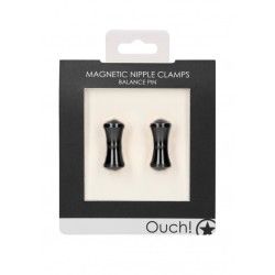 Stringi capezzoli magnetici color nero Stringi capezzoli magnetici color nero