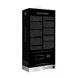 Altalena sesso da porta Door Swing nera Altalena sesso da porta Door Swing nera