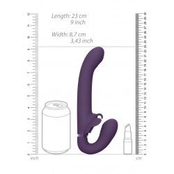 Vibratore strapon indossabile Satu viola Vibratore strapon indossabile Satu viola