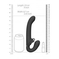 Vibratore strapon indossabile Satu nero Vibratore strapon indossabile Satu nero