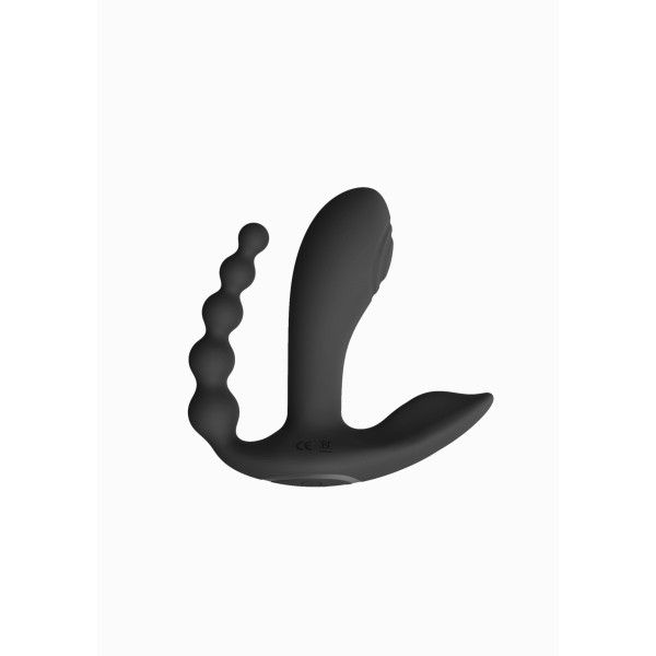 Vibratore triplo vaginale anale Kata