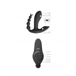 Vibratore triplo vaginale anale Kata Vibratore triplo vaginale anale Kata