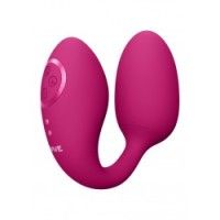 Vibratore Doppio Punto G e Clito Aika Fucsia