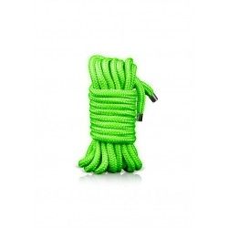 Corda BDSM fluorescente verde neon 5 metri Corda BDSM fluorescente verde neon 5 metri
