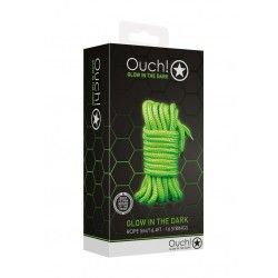 Corda BDSM fluorescente verde neon 5 metri Corda BDSM fluorescente verde neon 5 metri
