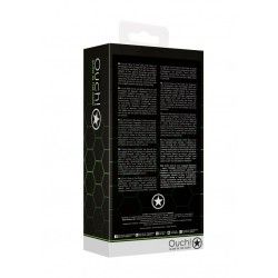 Ball Gag traspirante verde fluo/nero Ouch! Ball Gag traspirante verde fluo/nero Ouch!
