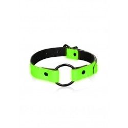 O-Ring Gag BDSM verde fluo/nero Ouch! O-Ring Gag BDSM verde fluo/nero Ouch!