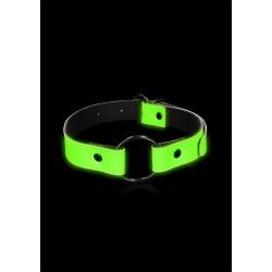 O-Ring Gag BDSM verde fluo/nero Ouch! O-Ring Gag BDSM verde fluo/nero Ouch!