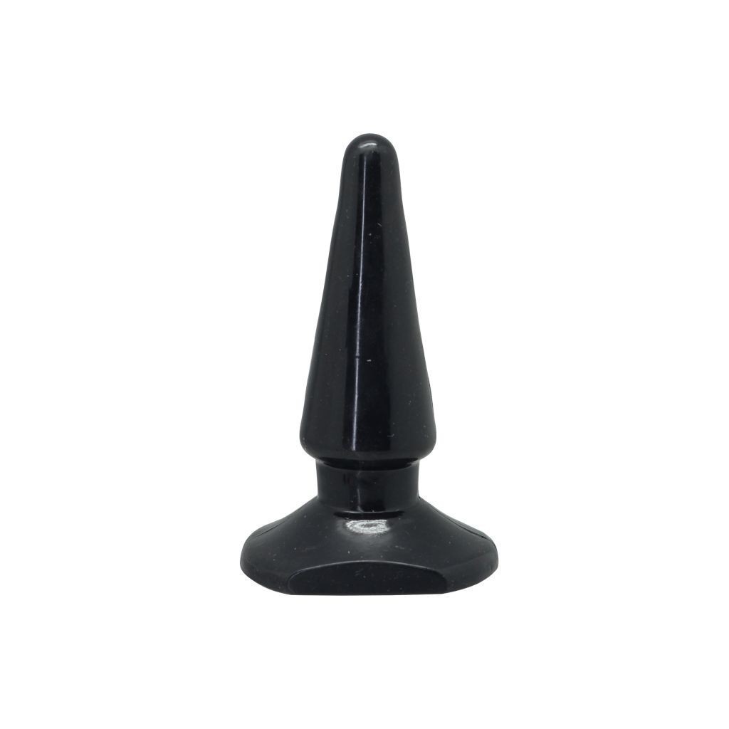 Fallo anale medium black sex toys butt plug dildo nero anal