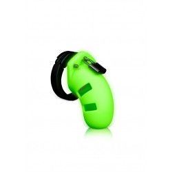 Gabbia Pene fluorescente verde e nero Gabbia Pene fluorescente verde e nero