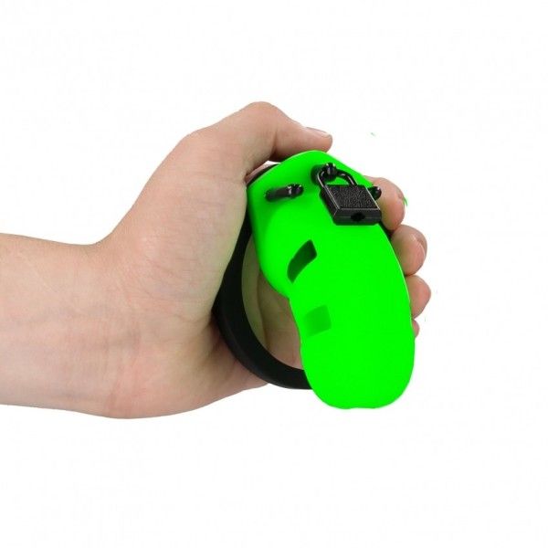 Gabbia Pene fluorescente verde e nero