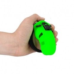 Gabbia Pene fluorescente verde e nero Gabbia Pene fluorescente verde e nero
