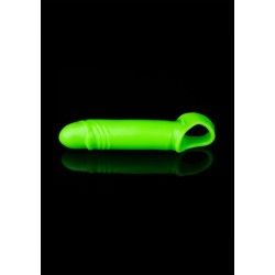 Guaina fallica Smooth 15.5 cm verde fluo Guaina fallica Smooth 15.5 cm verde fluo