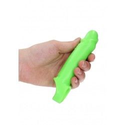 Guaina fallica Smooth 15.5 cm verde fluo Guaina fallica Smooth 15.5 cm verde fluo