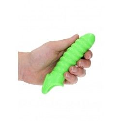 Guaina fallica Swirl 15 cm verde fluo Guaina fallica Swirl 15 cm verde fluo