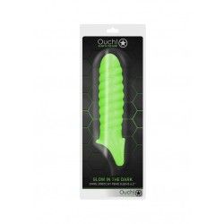 Guaina fallica Swirl 15 cm verde fluo Guaina fallica Swirl 15 cm verde fluo