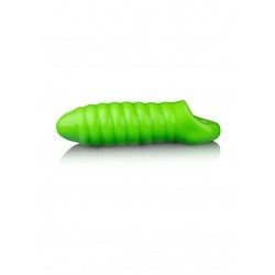 Guaina fallica Swirl Thick 16 cm verde fluo Guaina fallica Swirl Thick 16 cm verde fluo