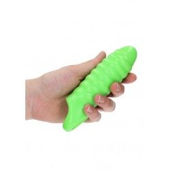 Guaina fallica Swirl Thick 16 cm verde fluo Guaina fallica Swirl Thick 16 cm verde fluo