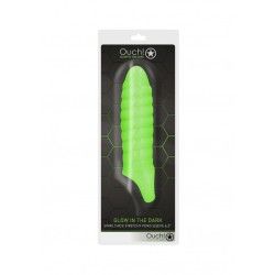 Guaina fallica Swirl Thick 16 cm verde fluo Guaina fallica Swirl Thick 16 cm verde fluo