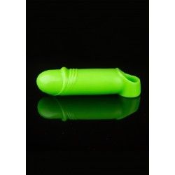 Guaina fallica Smooth Thick 16 cm verde fluo Guaina fallica Smooth Thick 16 cm verde fluo