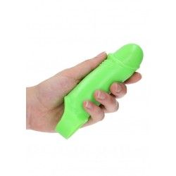 Guaina fallica Smooth Thick 16 cm verde fluo Guaina fallica Smooth Thick 16 cm verde fluo