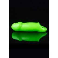 Guaina fallica Smooth Thick 15.5 cm verdefluo Guaina fallica Smooth Thick 15.5 cm verdefluo