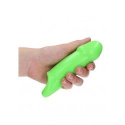 Guaina fallica Smooth Thick 15.5 cm verdefluo Guaina fallica Smooth Thick 15.5 cm verdefluo