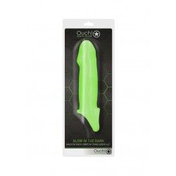 Guaina fallica Smooth Thick 15.5 cm verdefluo Guaina fallica Smooth Thick 15.5 cm verdefluo