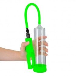 Sviluppatore pompa pene Beginner verde fluo Sviluppatore pompa pene Beginner verde fluo